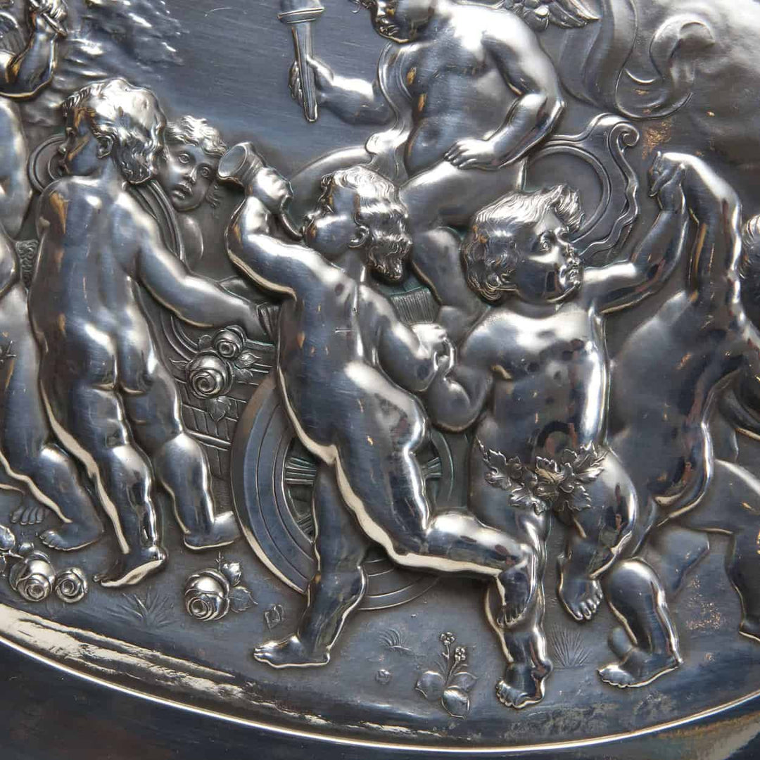 Art Nouveau Silver Salver By WMF