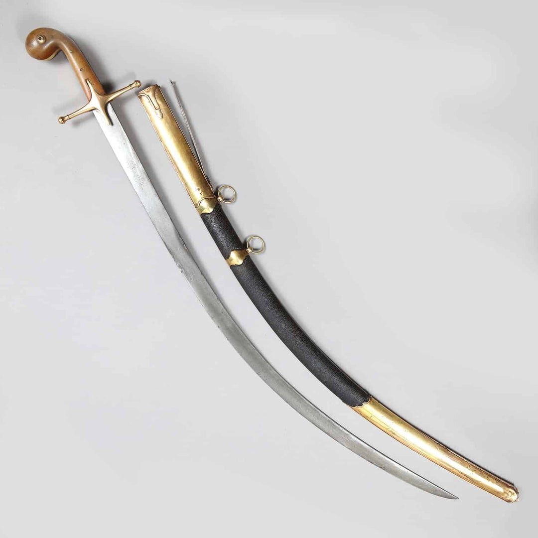 ‘MUHAMMAD’S LADDER’ SHAMSHIR WITH GOLD MOUNTS