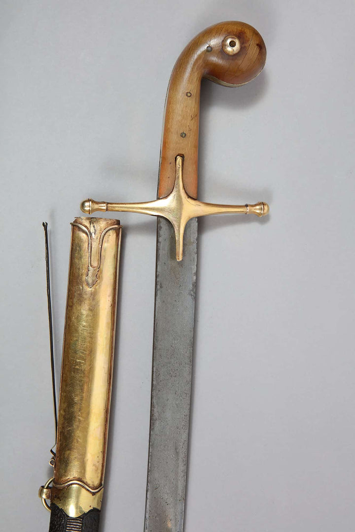 ‘MUHAMMAD’S LADDER’ SHAMSHIR WITH GOLD MOUNTS