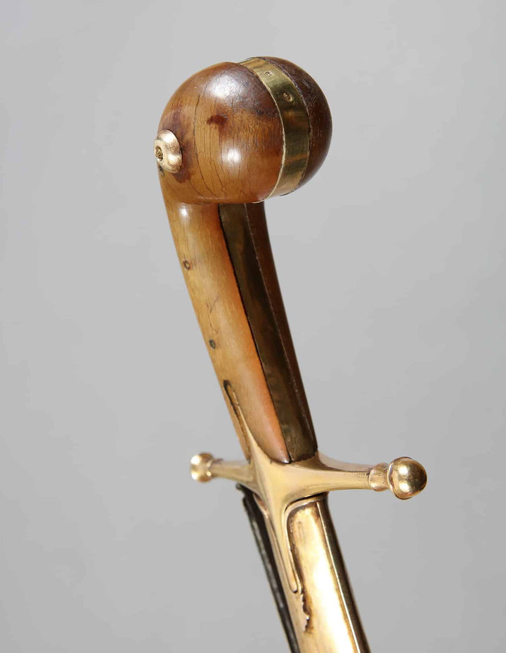 ‘MUHAMMAD’S LADDER’ SHAMSHIR WITH GOLD MOUNTS