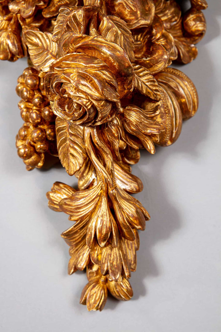 Pair of George III Giltwood Wall Brackets