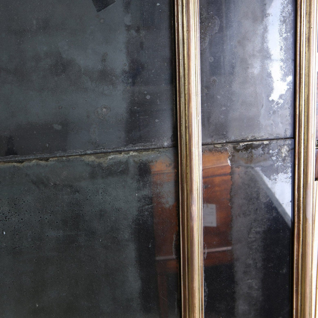 George III Three-plate Giltwood Overmantel Mirror