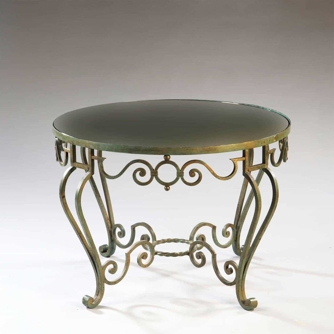 Mid century circular coffee table
