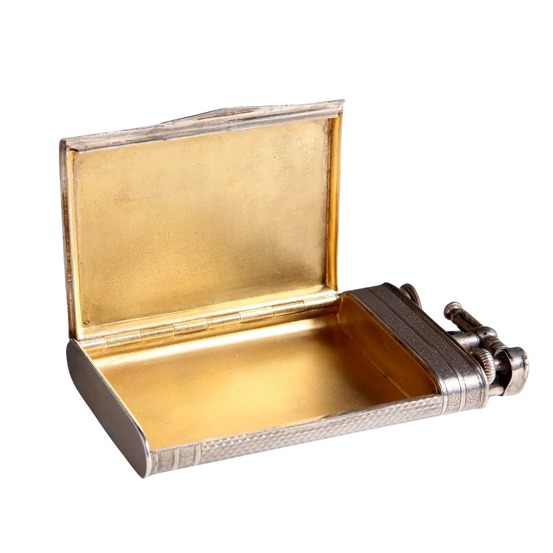 Dunhill Combination Lighter and cigarette case