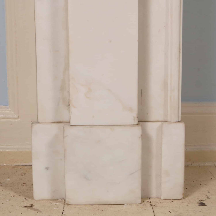 Statuary Marble and Scagliola Fire Surround After Pietro Bossi