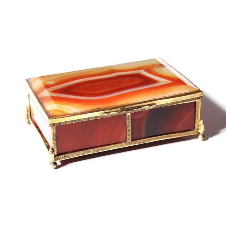 Fine Austro-Hungarian Carnelian Agate Box