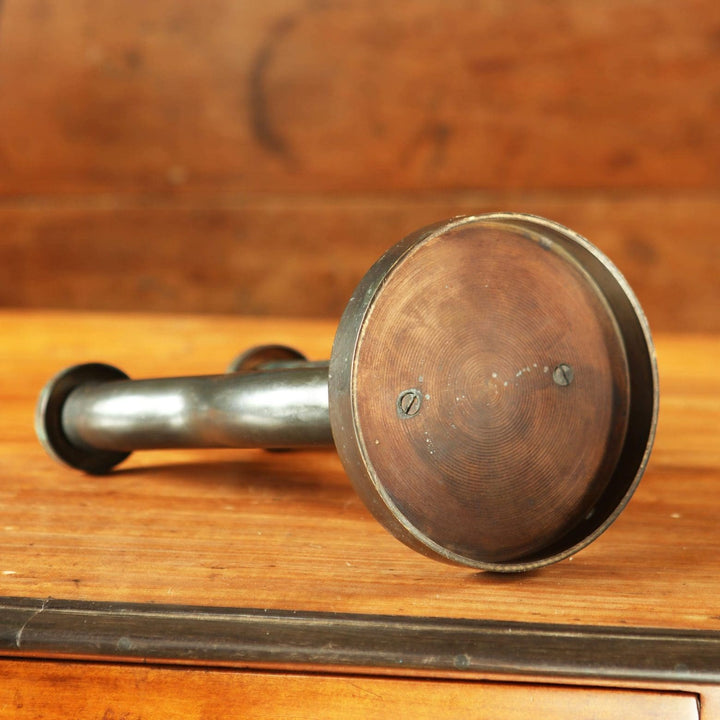 Mid Century Bronze Three Branch Candelabra