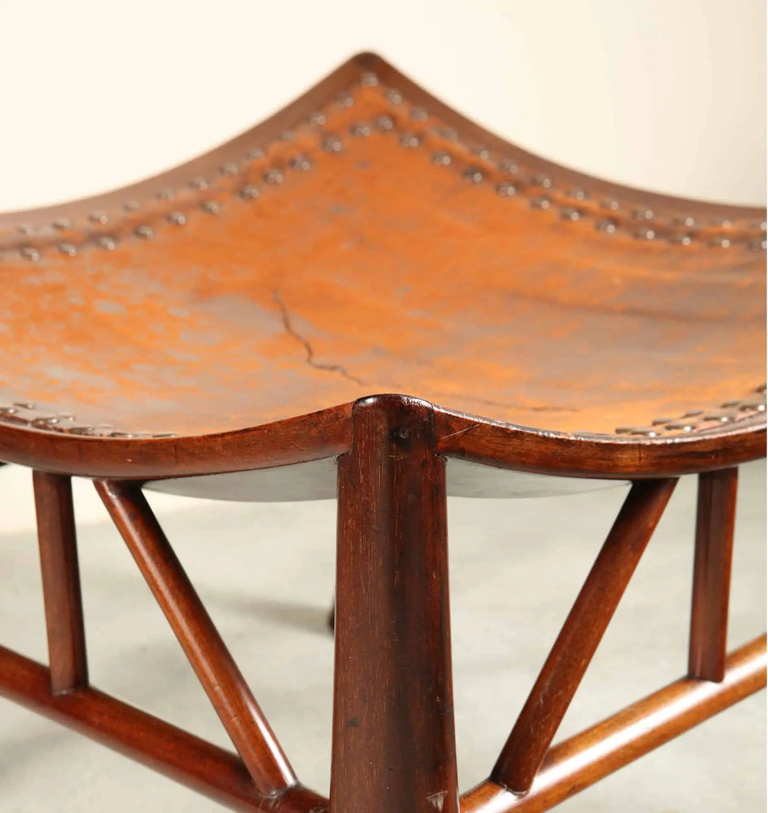 Liberty & Co. Thebes stool designed by Leonard Wyburd