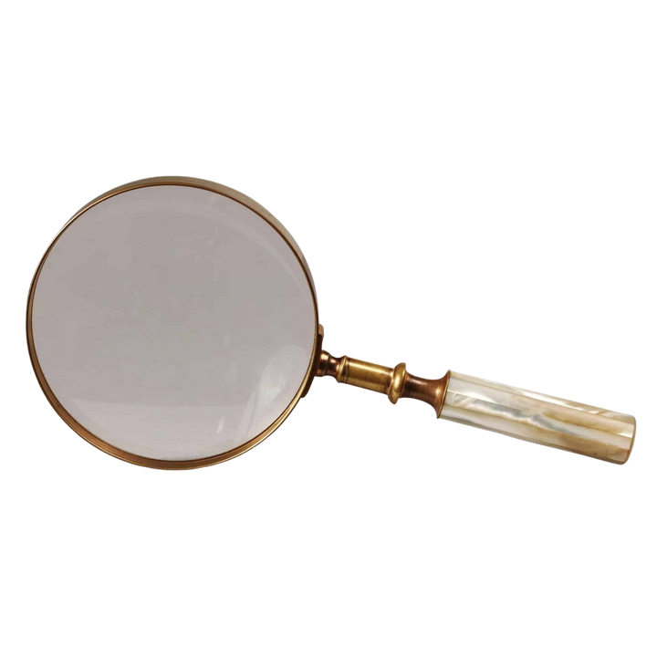 19th Century French Palais Royal Mother of Pearl Gallery Glass