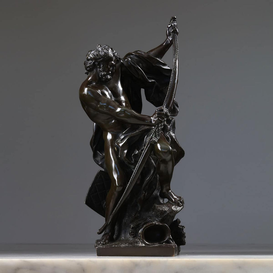 Bronze Statue of Ulysses after Jacques Bousseau (b. 1681 - 1740)