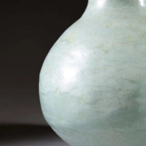 Pair of Celadon Vases as Lamps