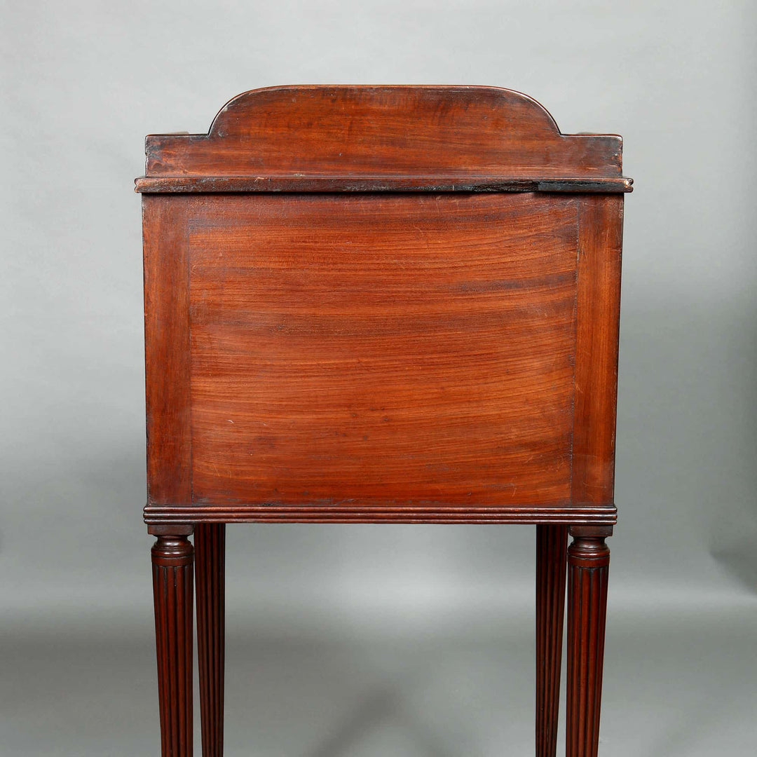 Pair of George III Mahogany Bedside Cabinets