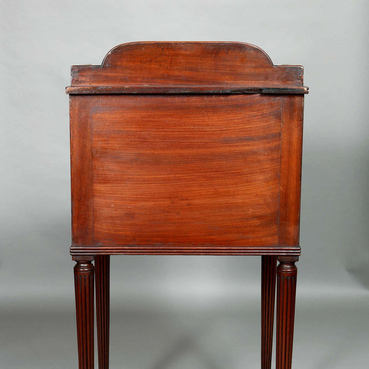 Pair of George III Mahogany Bedside Cabinets