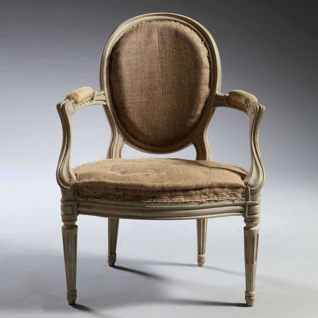 Pair of Transitional Louis XV Style Fauteuils