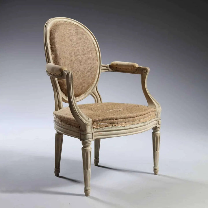 Pair of Transitional Louis XV Style Fauteuils