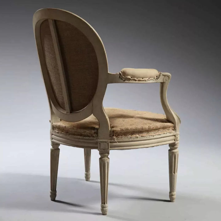 Pair of Transitional Louis XV Style Fauteuils