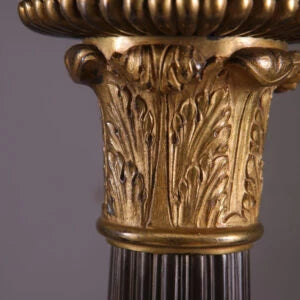 Bronze Empire Column Lamps