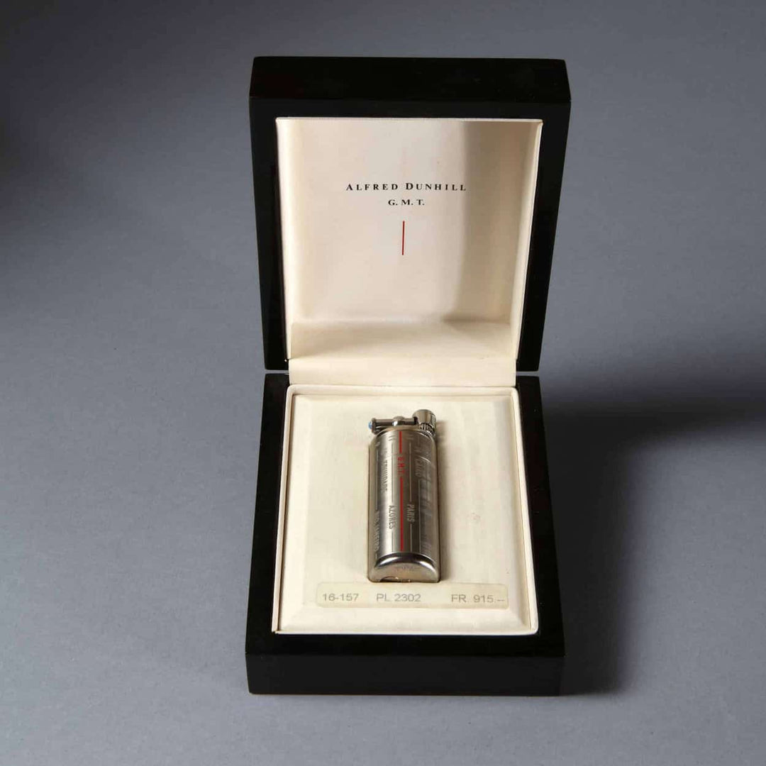 Very Rare Dunhill GMT Lighter 0704/1884 Limited Edition Box Set