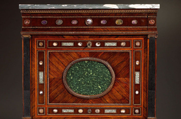 North Italian Secretaire, Attributed to Giovanni Battista Maroni