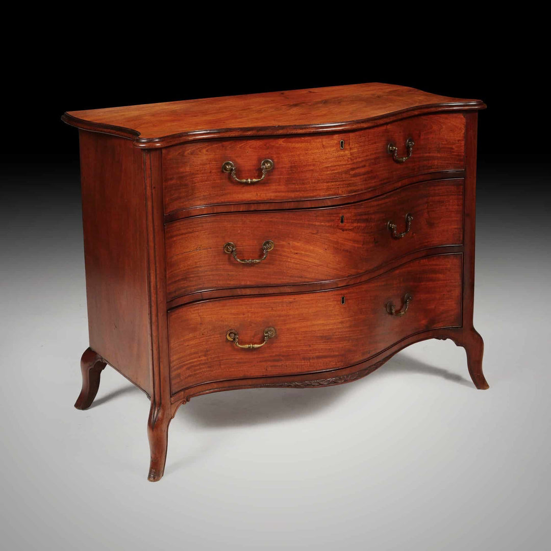 Henry Hill of Marlborough | George III Serpentine Chest of Drawers