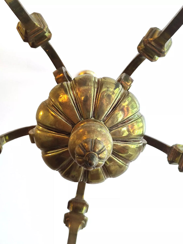 Five Branch Dutch Chandelier
