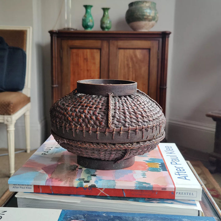 Ifugao, Philippine Bamboo Rattan Box / Bowls