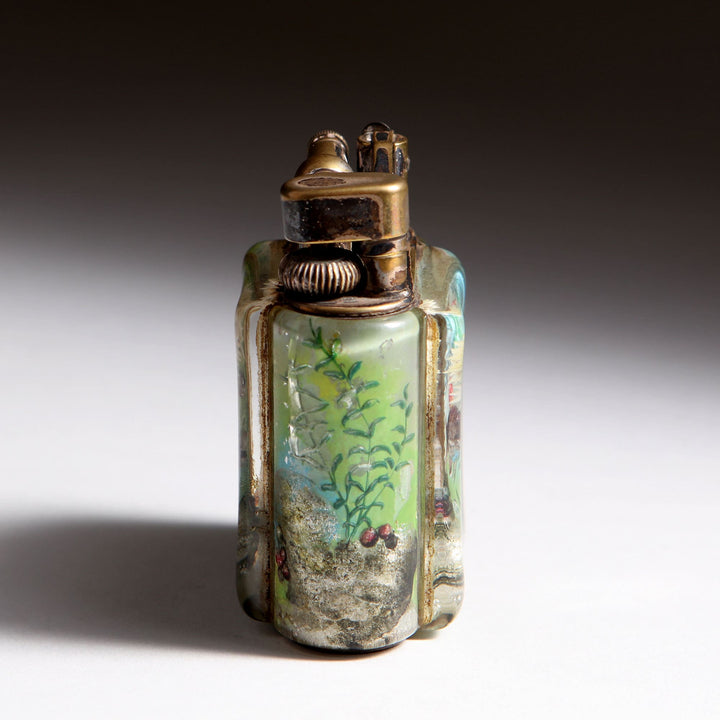 Service Size Dunhill Aquarium Pocket Lighter