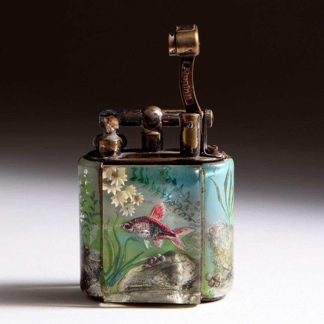 Service Size Dunhill Aquarium Pocket Lighter