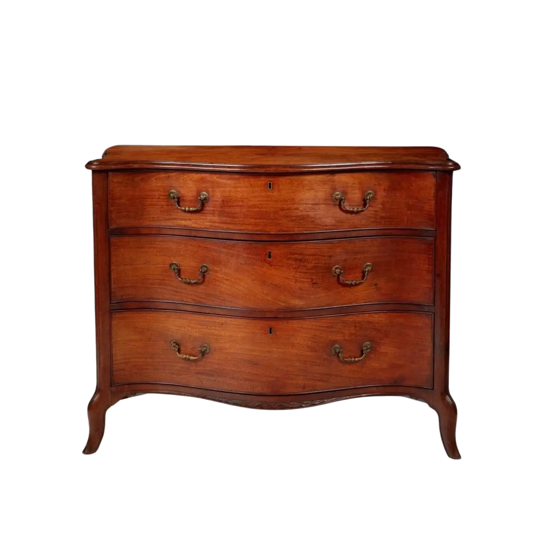 Henry Hill of Marlborough | George III Serpentine Chest of Drawers