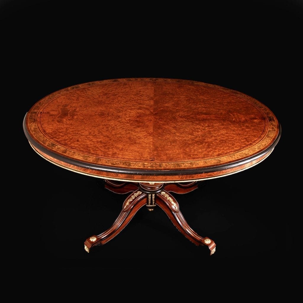 IMPORTANT OVAL CENTRE TABLE