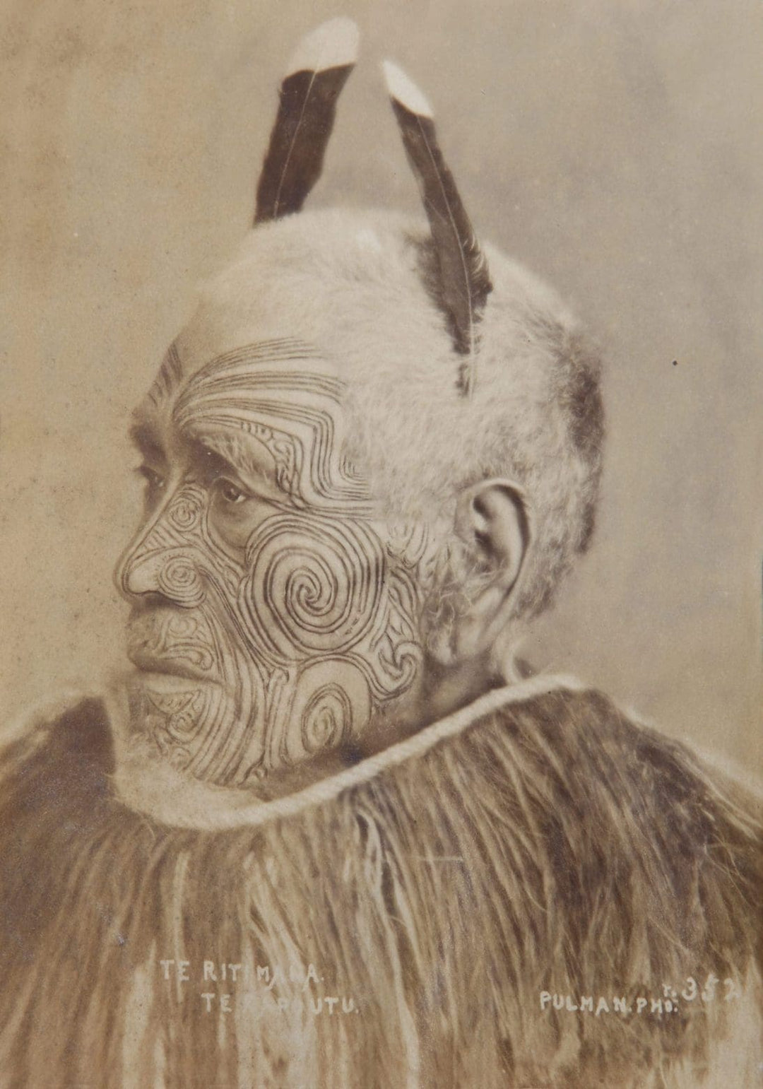 Portrait of Te Ritimana by Elizabeth Pulman