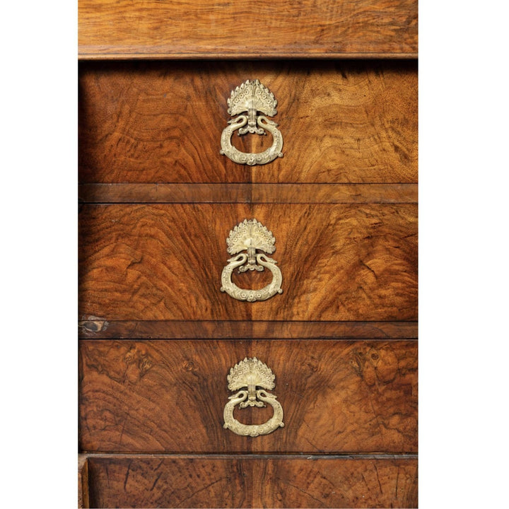 Louis Philippe Figured Walnut Commode