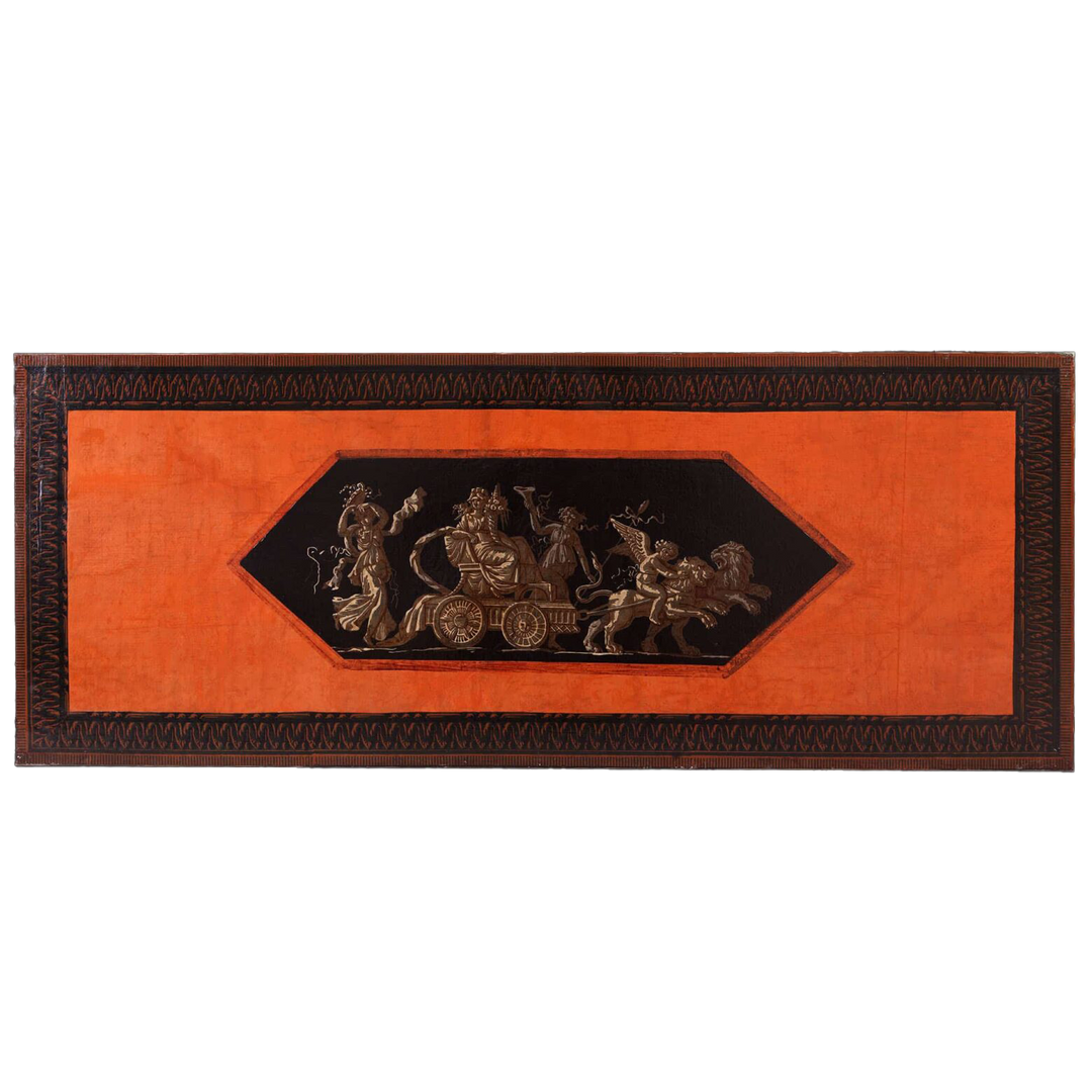 An Italian Etruscan palette overdoor