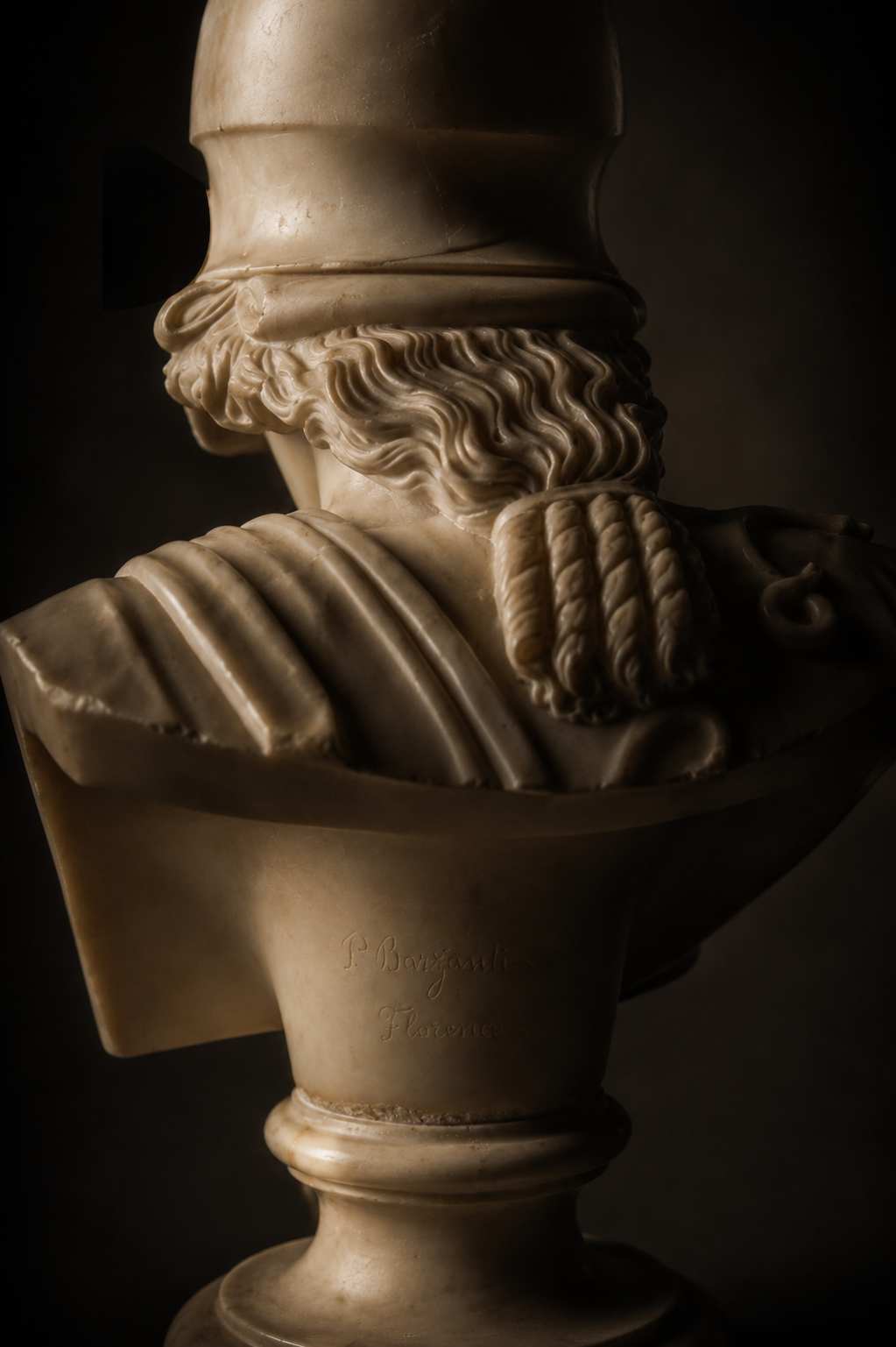PIETRO BAZZANTI: Bust of Minerva Discovery | Nicholas Wells Antiques