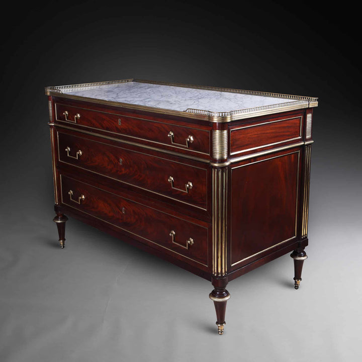 Imposing French Directoire Commode