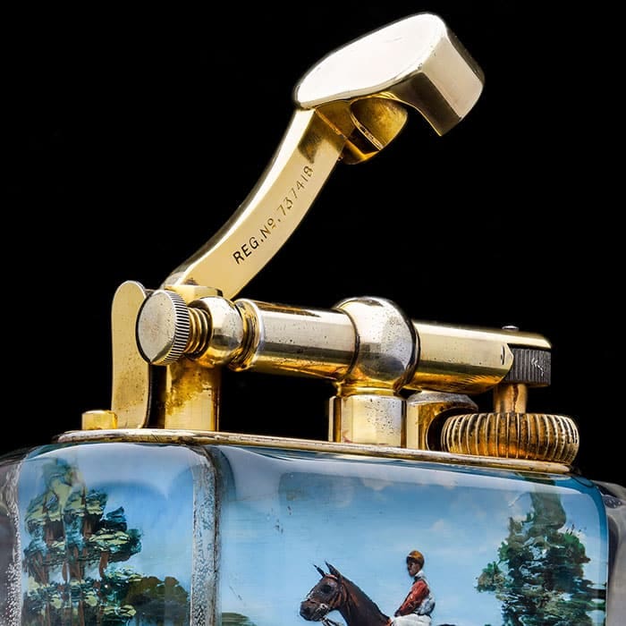 Nicholas Nickleby Ascot 1955 Winner Dunhill ‘Aquarium’ Lighter