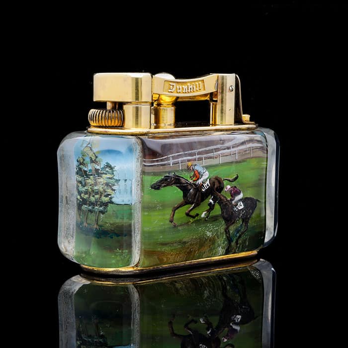 Nicholas Nickleby Ascot 1955 Winner Dunhill ‘Aquarium’ Lighter
