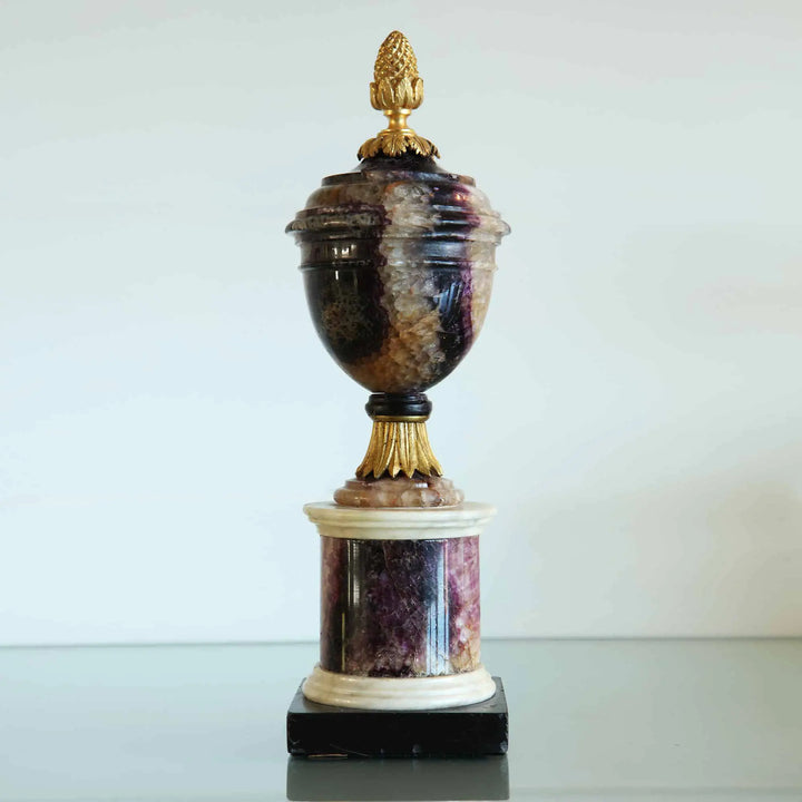 George III Turned Blue John Urn