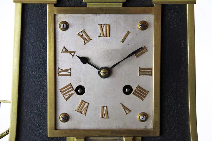 Guilmet Industrial Steam Hammer Clock Circa 1870