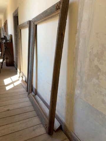 Pair of Louis XIV Painted Oak Frames