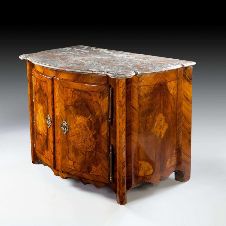 Magnificent French Louis XIV Walnut Cabinet