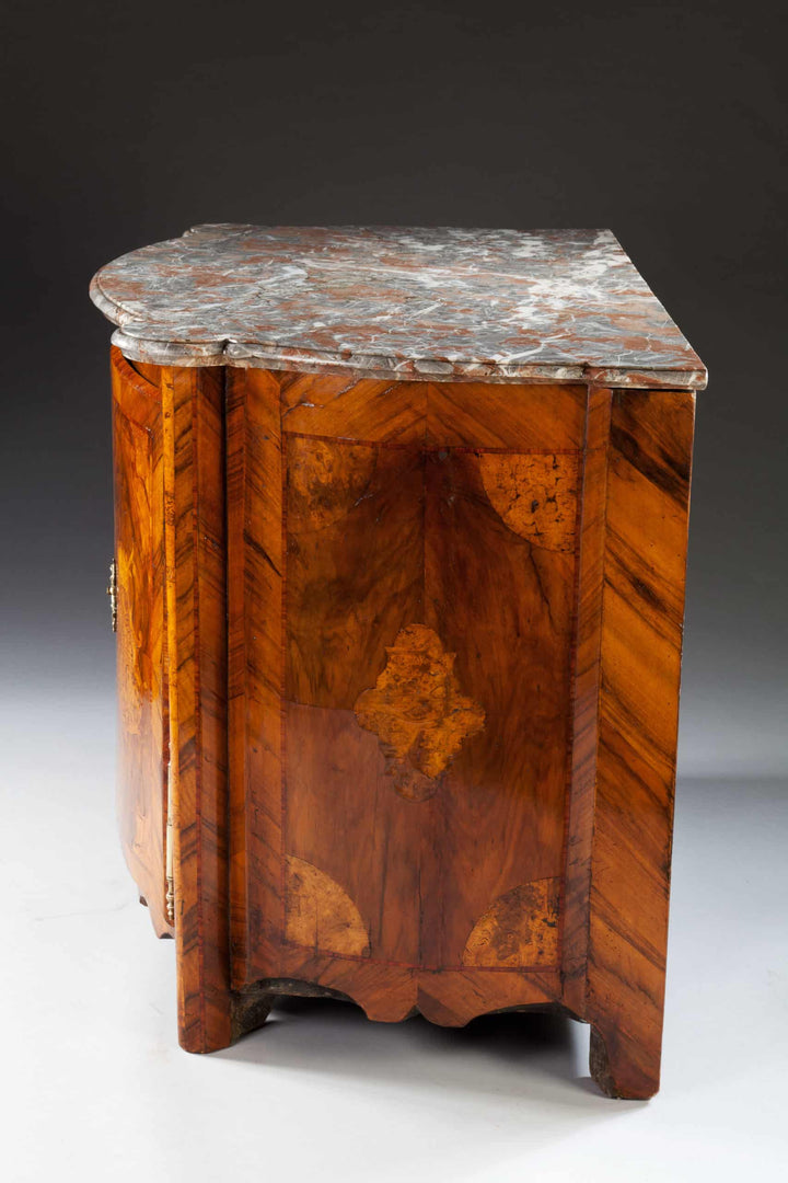 Magnificent French Louis XIV Walnut Cabinet