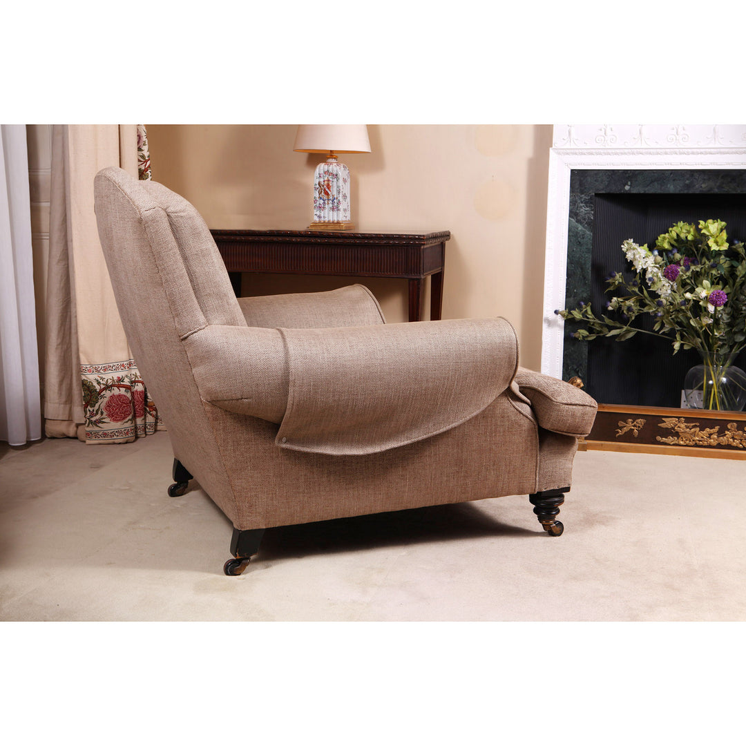 A Howard style easy chair