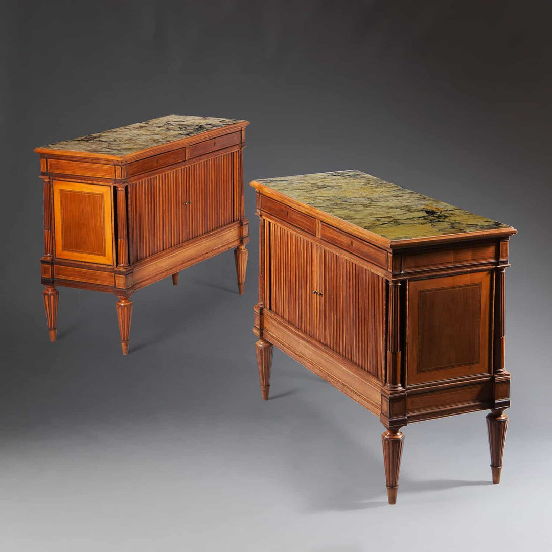 A Fine Pair Of Italian Neo Classical Cabinets
