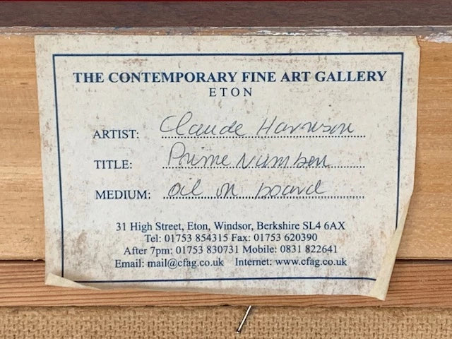 Claude Harrison 1922 – 2009 | Prime Number