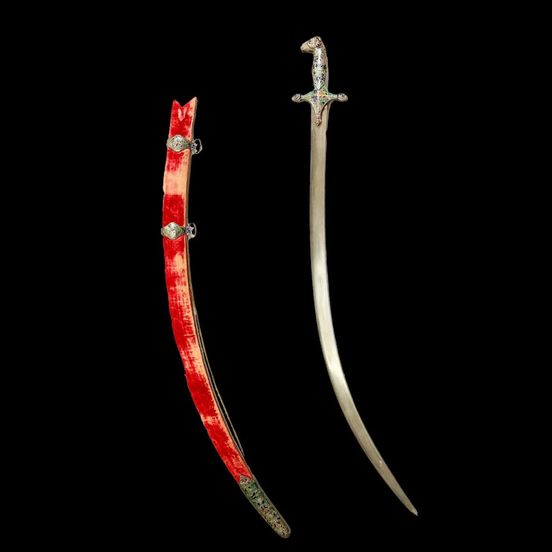 Lucknow Enamel Shamshir