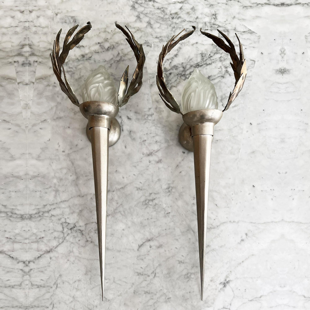 Pair of Olympia Wall Lights by Mark Brazier Jones