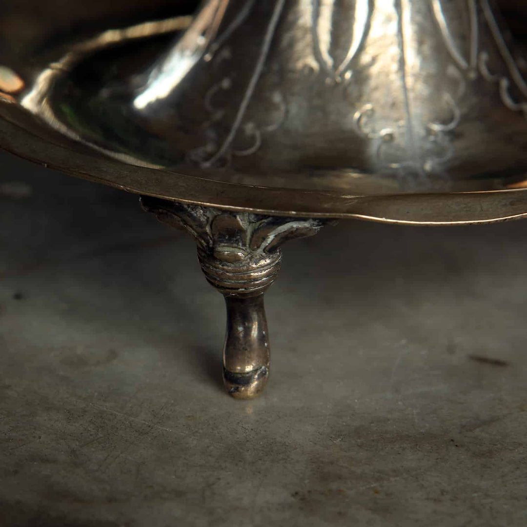 Pair of European Silver Candlesticks