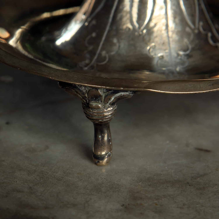 Pair of European Silver Candlesticks