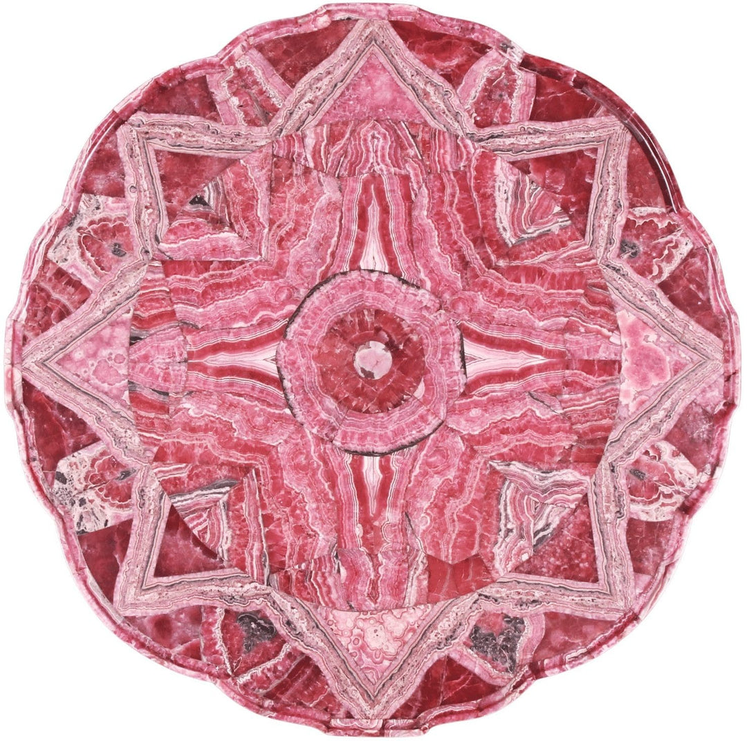 A Rare Mid Century Rhodochrosite Surtout de Table